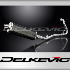 YAMAHA YZF-R125 2008-2013 Echappement Complet DECAT 350mm Ovale Carbone