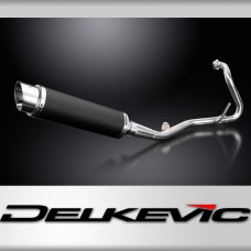 YAMAHA YZF-R125 2008-2013 Echappement Complet DECAT Silencieux350mm Rond Carbone