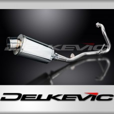 YAMAHA YZF-R125 2008-2013 Echappement Complet DECAT 225mm Ovale Inox PISTE