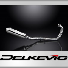 YAMAHA YZF-R3 2015-24 MT03 2017-24 Echappement Complet 2-1 Pot320 Tri-Ovale Inox