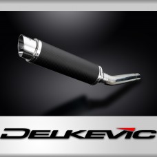 Yamaha YZF600R Thundercat 96-07 Echappement KIT-Silencieux 350mm Rond Carbone