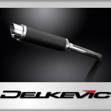 Yamaha YZF750R 1994-1998 Echappement KIT-Silencieux 350mm Rond Carbone