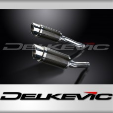 YAMAHA TRX850 1995-1999 Echappement Silencieux 200mm Rond Carbone PISTE