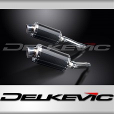 YAMAHA TRX850 1995-1999 Echappement Silencieux 225mm Ovale Carbone PISTE