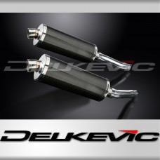 YAMAHA TRX850 1995-1999 Echappement Silencieux 350mm Ovale Carbone