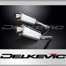 YAMAHA TRX850 1995-1999 Echappement Silencieux 225mm Ovale Inox PISTE