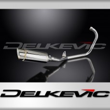 YAMAHA YBR125ED 2005-16 Echappement Complet silencieux 200 Rond Inox PISTE