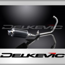 YAMAHA YBR125ED 2005-2016 Echappement Complet Silencieux 225 Ovale Carbone PISTE