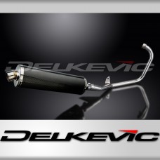 YAMAHA YBR125ED 2005-16 Echappement Complet Silencieux 450 Ovale Carbone