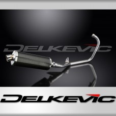 YAMAHA YBR125ED 2005-2016 Echappement Complet Silencieux 350 Ovale Carbone