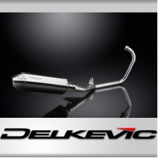 YAMAHA YBR125ED 2005-2016 Echappement Complet Silencieux 320mm Tri-Ovale Inox