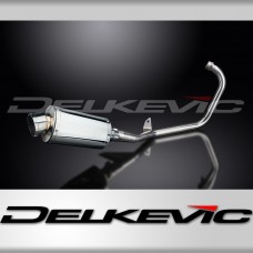 YAMAHA YBR125ED 2005-2016 Echappement Complet Silencieux 225 Ovale Inox PISTE