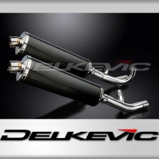 YAMAHA V-MAX 1700 2009-2016 Echappement DECAT Silencieux 450mm Ovale Carbone