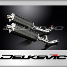 YAMAHA V-MAX 1700 2009-2016 Echappement DECAT Silencieux 350mm Ovale Carbone