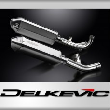 YAMAHA V-MAX 1700 2009-2016 Echappement DECAT Silencieux 320mm Tri-Ovale Inox