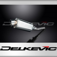 Yamaha VP250 X-City 2008-2013 Echappement KIT-Silencieux 225mm Ovale Inox