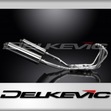 YAMAHA XJ900 DIVERSION 1994-2003 Echappement Complet 4-2 Pot 450mm Ovale Inox