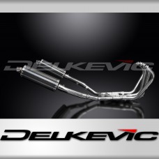 YAMAHA XJ900 DIVERSION 1994-2003 Echappement Complet 4-2 Pot 350mm Ovale Carbone