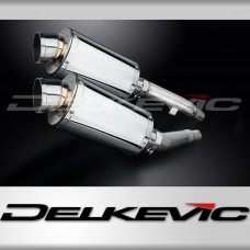 Yamaha XJ900S Diversion 1994-2003 Echappement KIT-Silencieux 225mm Ovale Inox