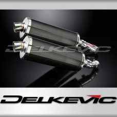DUCATI MONSTER 796 2011-2014 Echappement Silencieux 350mm Ovale Carbone