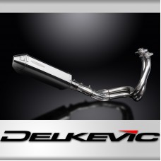 KAWASAKI ER6N ER6F 2006-2011 Echappement Complet 2-1 Pot  320mm Tri-Ovale Inox