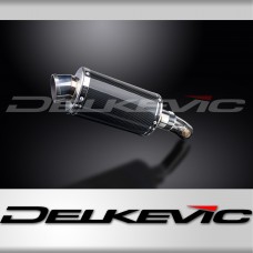 KAWASAKI ER-6N ER650C 2006-2011 Echappement Silencieux 225mm Ovale Carbone PISTE