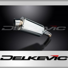 KAWASAKI ER-6N ER650C 2006-2011 Echappement Silencieux 225mm Ovale Inox PISTE