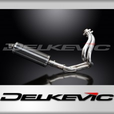 KAWASAKI ER6N ER6F 2012-2016 Echappement 2-1 Complet 350mm Ovale Carbone