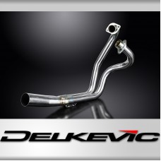 YAMAHA XS650 B/SE 1974-1985 Echappement Collecteur 2-1 Inox Pour Pot Delkevic 