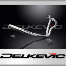 YAMAHA XS650 SE-B 1978-1985 Echappement Complet 2-1 Inox Silencieux Court-Droit