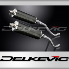 YAMAHA XT660X XT660R 2004-2016 Echappement Silencieux 350mm Ovale Carbone