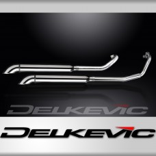 YAMAHA XVS650 DRAGSTAR 97-03 Echappement Complet 2-2 Custom 550mm Pot Turn Out 