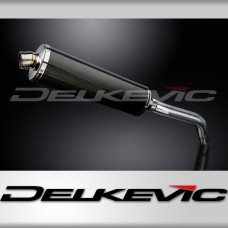 TRIUMPH TIGER 800 XC 2015-2016 Echappement Silencieux 450mm Ovale Carbone