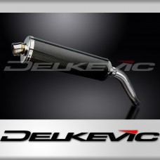 TRIUMPH TIGER 900 (885) 99-01 Echappement Silencieux 450mm Ovale Carbone