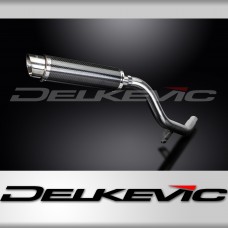 TRIUMPH TIGER EXPLORER1200 12-19 Echappement Silencieux 350mm Rond Carbone