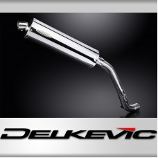 Triumph Tiger Sport 1050 2013-2020 Echappement KIT-Silencieux 450mm Ovale Inox