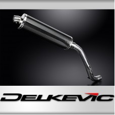 Triumph Tiger Sport 1050 2013-20 Echappement KIT-Silencieux 450mm Ovale Carbone