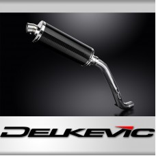 Triumph Tiger Sport 1050 2013-20 Echappement KIT-Silencieux 350mm Ovale Carbone