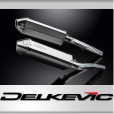 TRIUMPH TRIDENT 750 900 1991-1993 Echappement Silencieux 320mm Tri-Ovale Inox