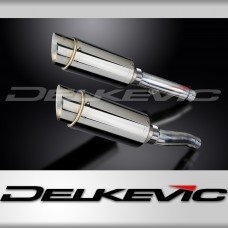 TRIUMPH Trident 750 1994-1998 Echappement Silencieux 200mm Rond Inox PISTE