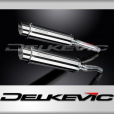 TRIUMPH TRIDENT 900 1994-1998 Echappement Silencieux 350mm Rond Inox