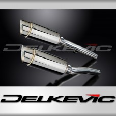 TRIUMPH Trophy 1200 1991-1993 Echappement Silencieux 200mm Rond Inox PISTE