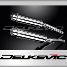 TRIUMPH TROPHY 1200 1991-1993 Echappement Silencieux 350mm Rond Inox