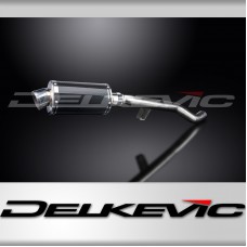 TRIUMPH TROPHY 1200 2012-2017 Echappement: Silencieux 225mm Ovale Carbone PISTE