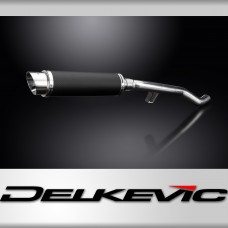 Triumph Trophy 1200 2012-2017 Echappement KIT-Silencieux 350mm Rond Carbone