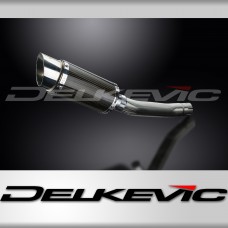 SUZUKI GS500 GS500E GS500F 89-09 Echappement Pot 200mm Rond Carbone PISTE