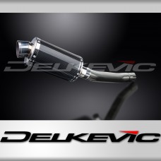 SUZUKI GS500 GS500E GS500F 1989-09 Echappement Silencieux 225 Ovale Carbon PISTE