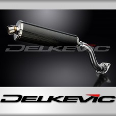 HONDA VFR750 1990-1993 Echappement HAUT Silencieux 450mm Ovale Carbone