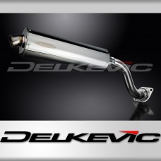 HONDA VFR750 1990-1993 Echappement HAUT Silencieux 450mm Ovale Inox