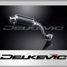 HONDA VFR750 1990-1993 Echappement HAUT Silencieux 225mm Ovale Carbone PISTE